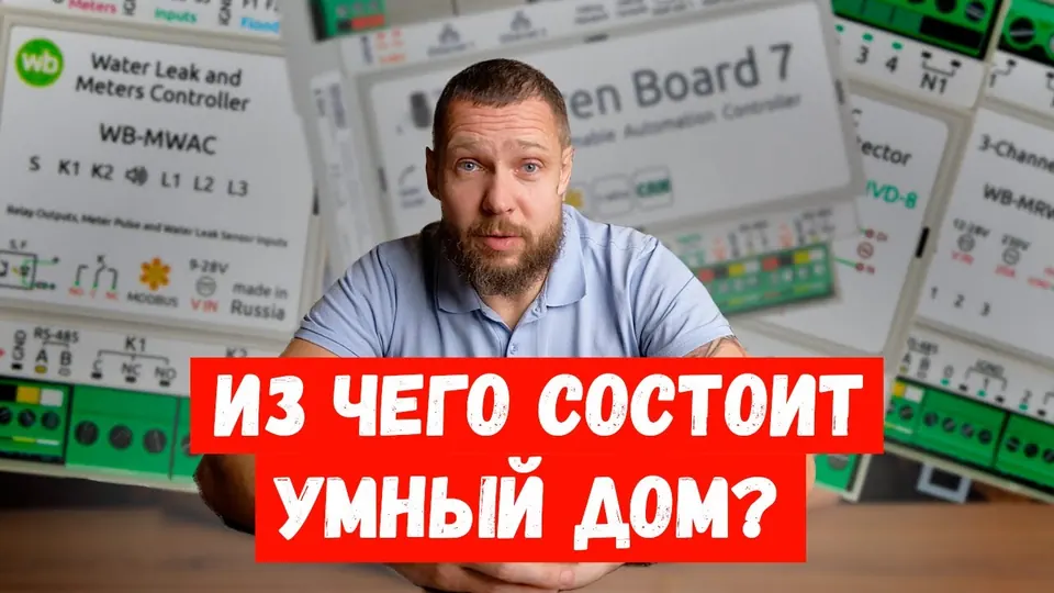 Кадр из выпуска «Краткий обзор профессионального оборудования для умного дома» на YouTube-канале SME Group